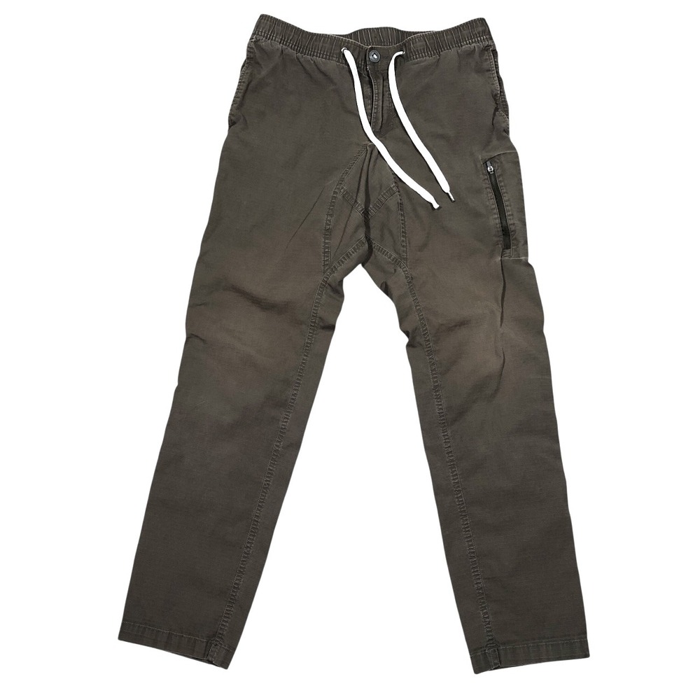 Vuori Ripstop Pants Mens Medium‎ Slim Fit Cotton Stretch Tapered Leg